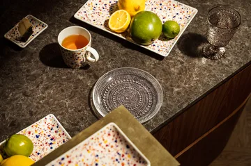 Assiette Oiva Toikka Helle A5 15x21 cm - Améthyste - Iittala