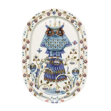 Assiette ovale Taika - blanc - Iittala