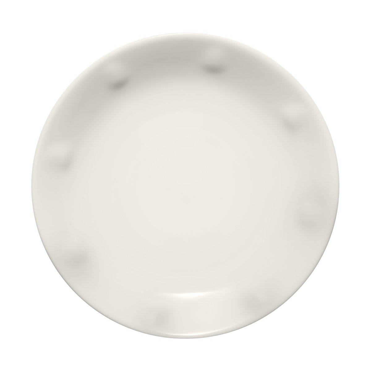 Iittala Assiette Solare 18 cm Blanc | Design Scandinave | Assiettes à dessert | Blanc