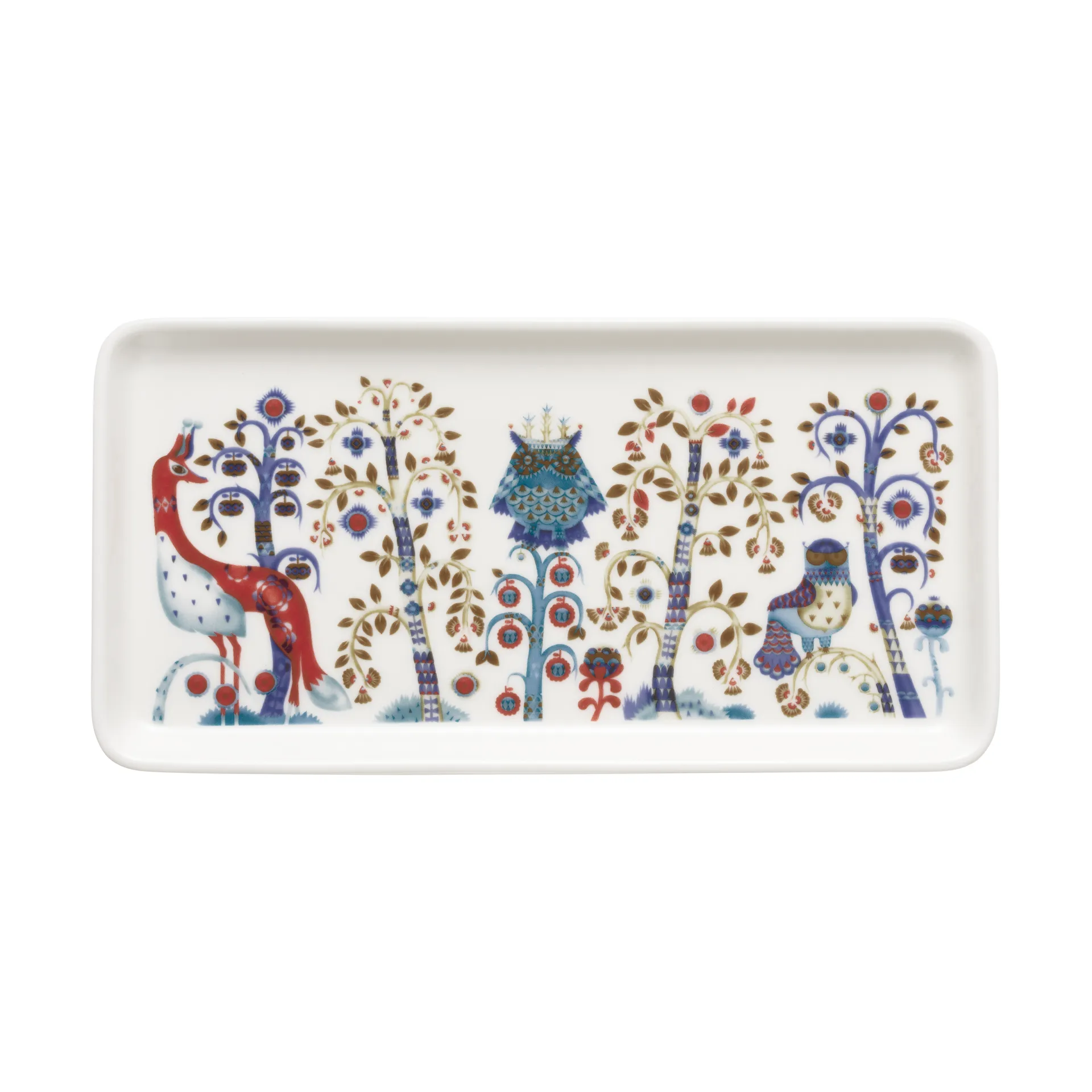 Assiette Taika 12x24 cm, Blanc Iittala