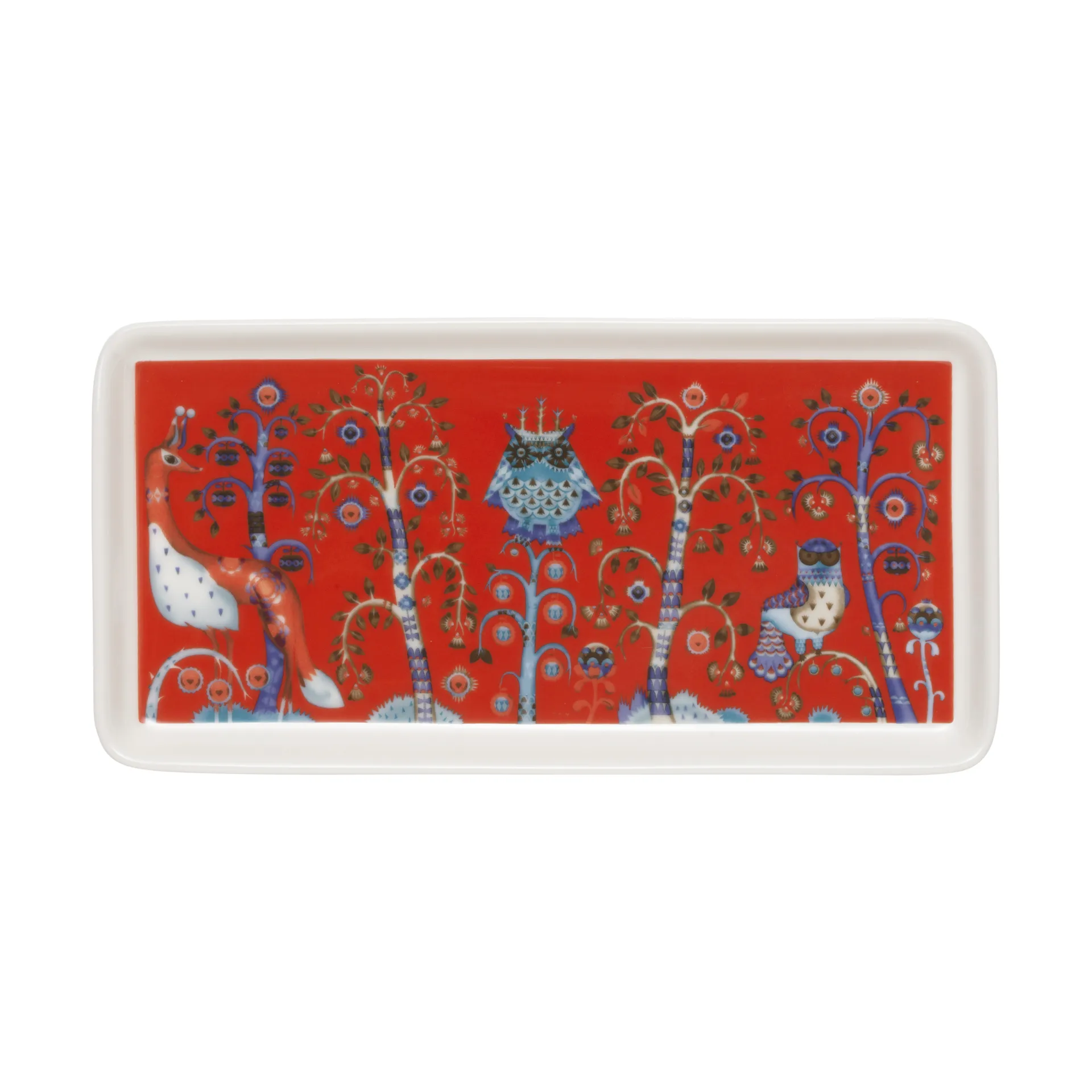 Assiette Taika 12x24 cm, Rouge Iittala
