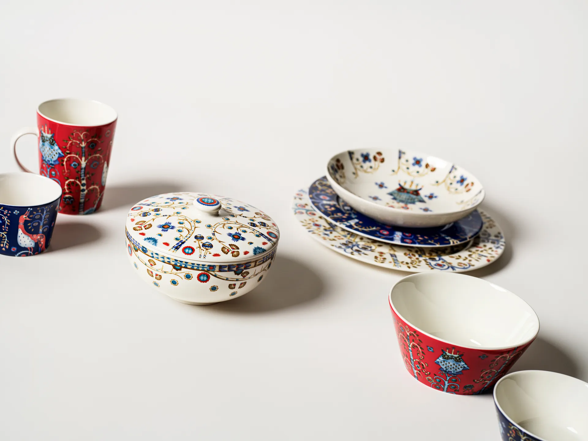 Assiette Taika Ø16 cm, Bleu Iittala