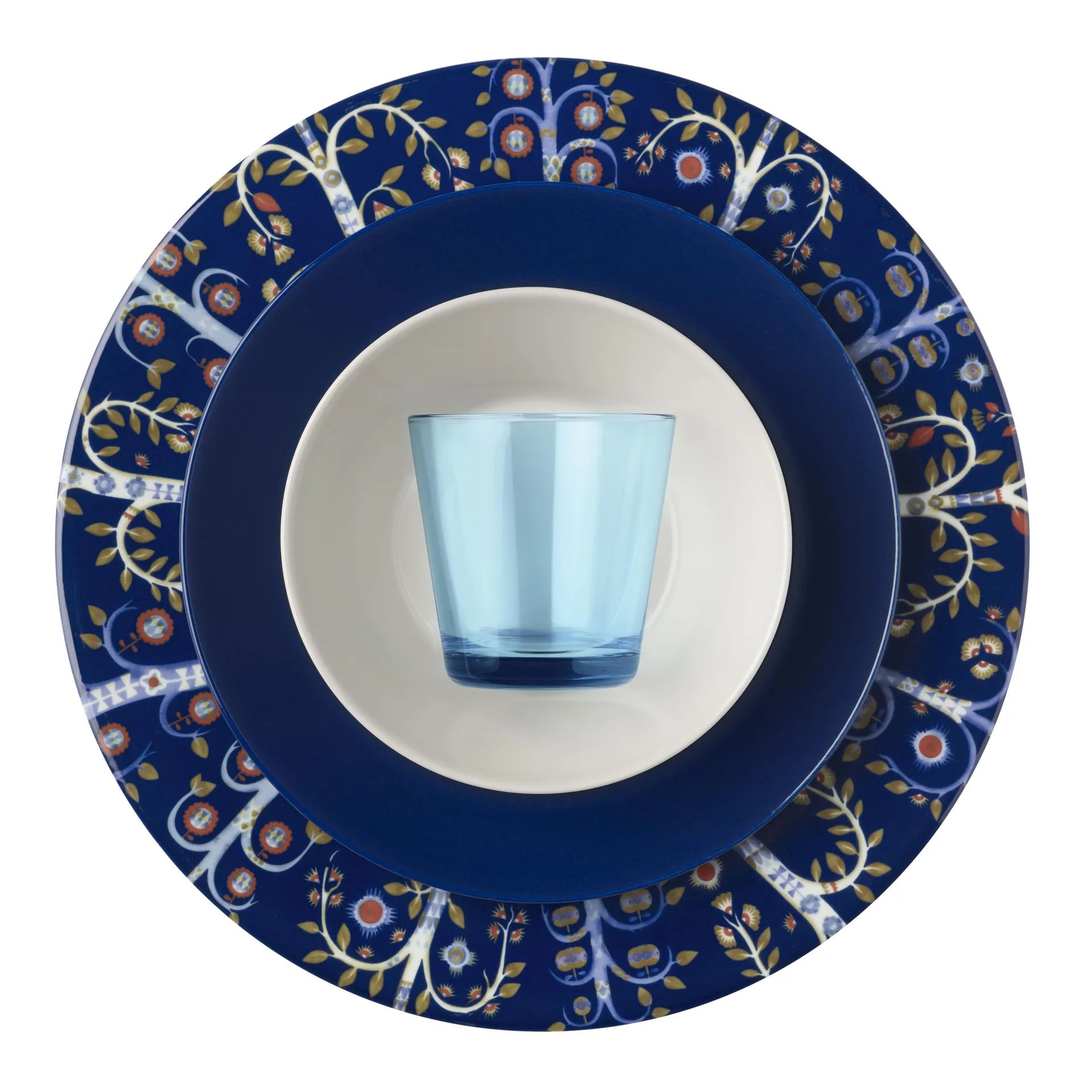 Assiette Taika 27 cm, bleu Iittala