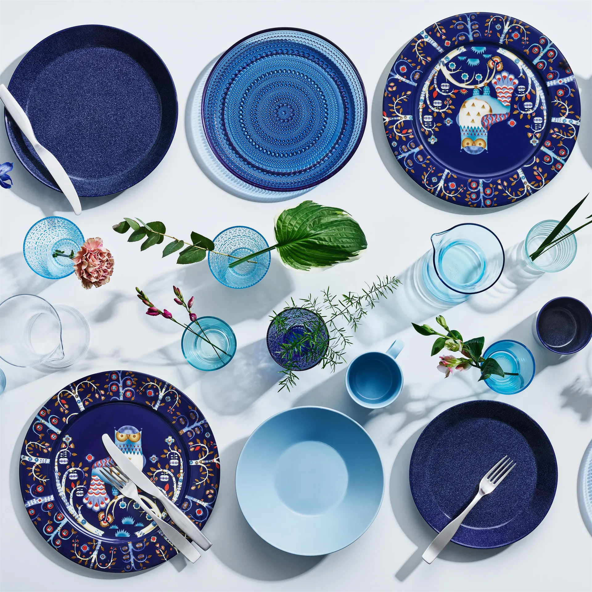 Assiette Taika 27 cm, bleu Iittala