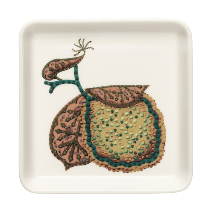 Assiette Taika Sato 12x12 cm - Blanc-multicolore - Iittala