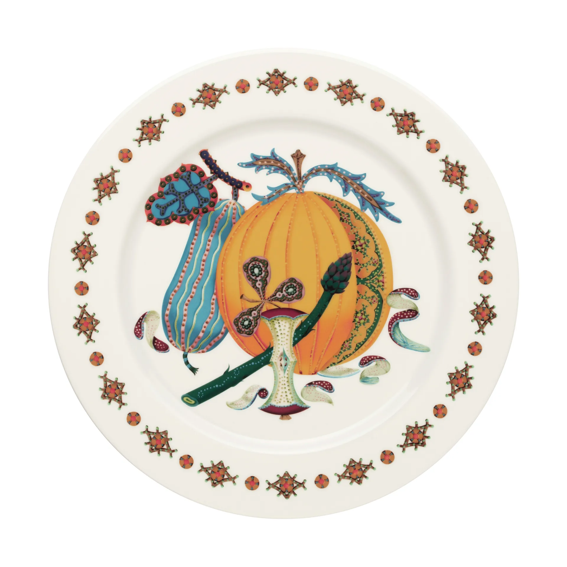 Assiette Taika Sato Ø30 cm, Blanc-multicolore Iittala