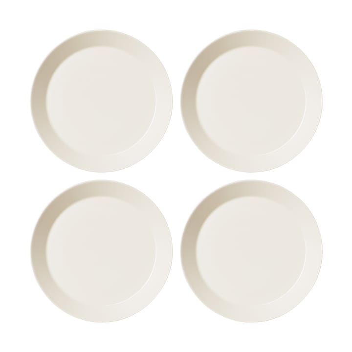 Assiette Teema Ø 26 cm, lot de 4 - Blanc - Iittala