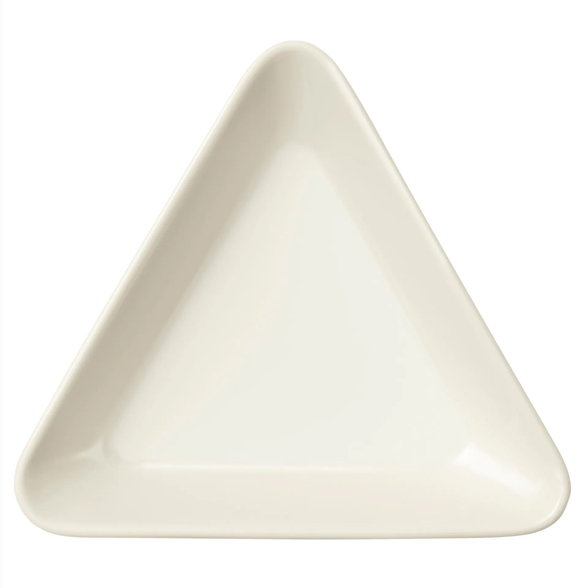 Assiette triangulaire Teema, blanc Iittala