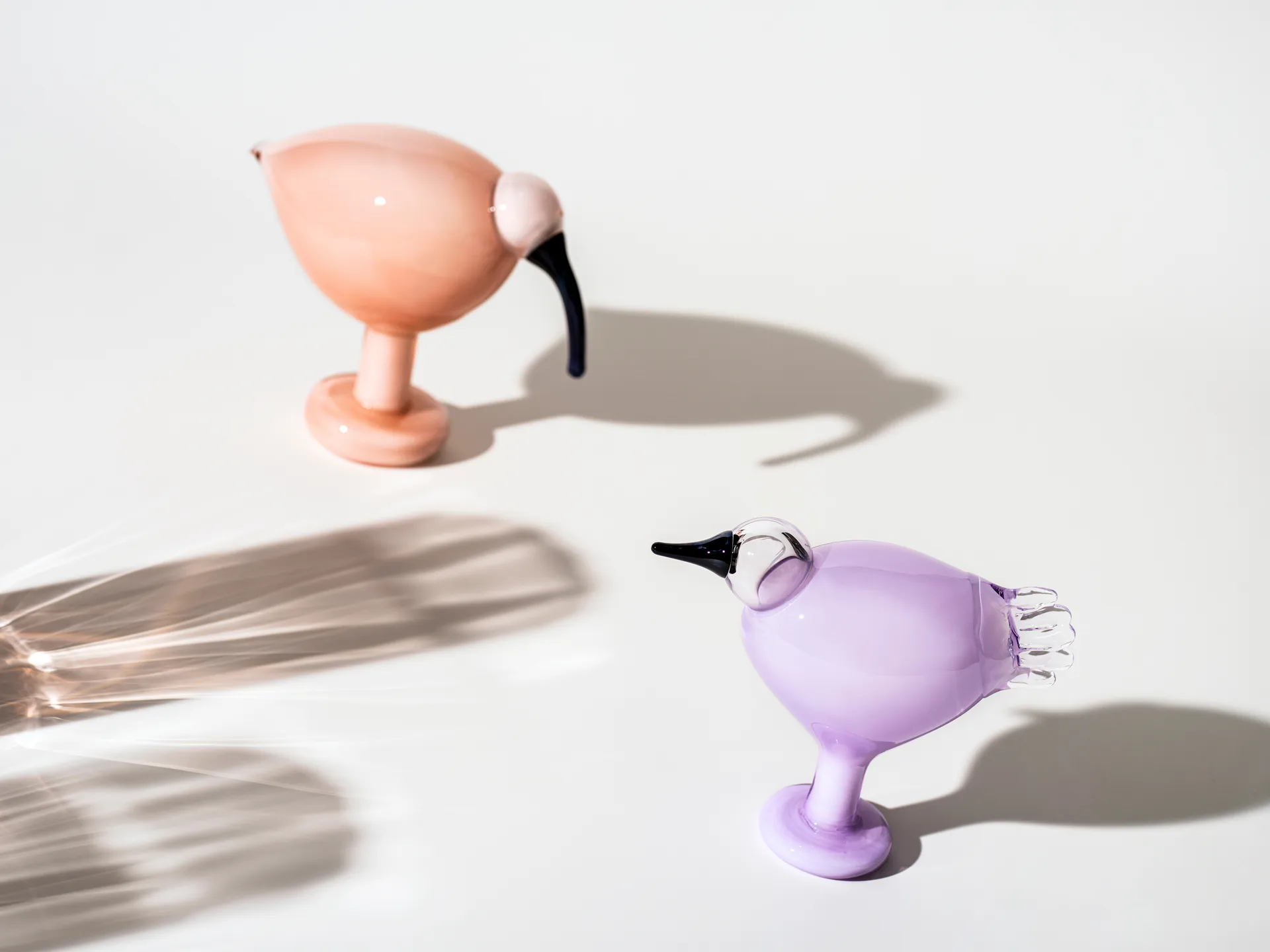 Birds by Toikka leppäinen, Lilas clair Iittala