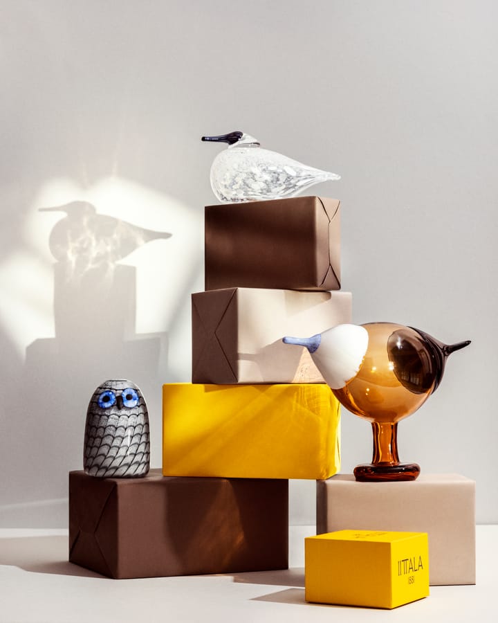 Birds by Toikka petit hibou, Gris Iittala
