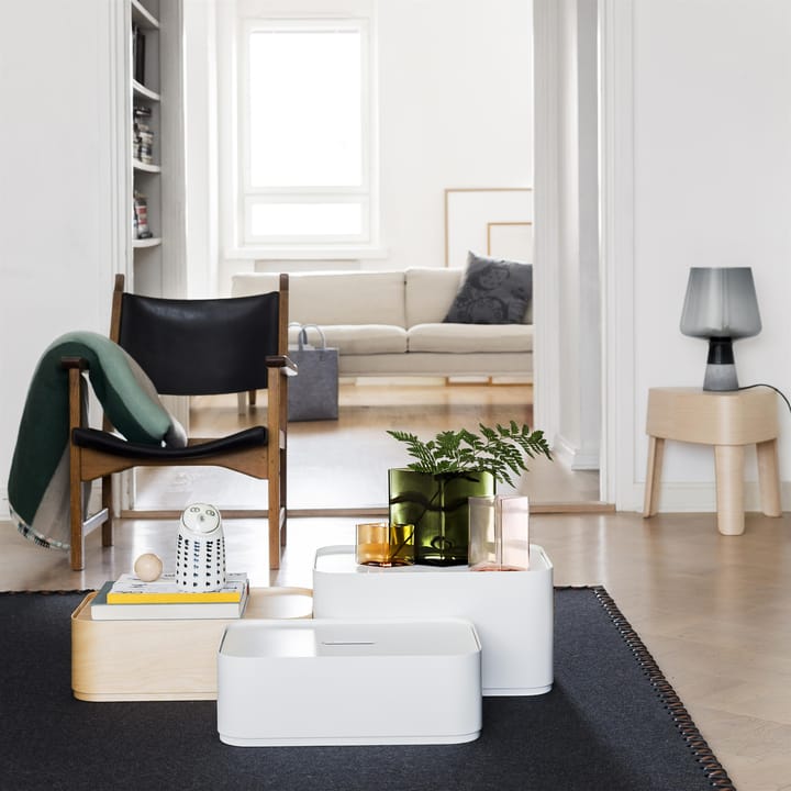 Boîte de rangement Vakka petite, Placage de frêne Iittala
