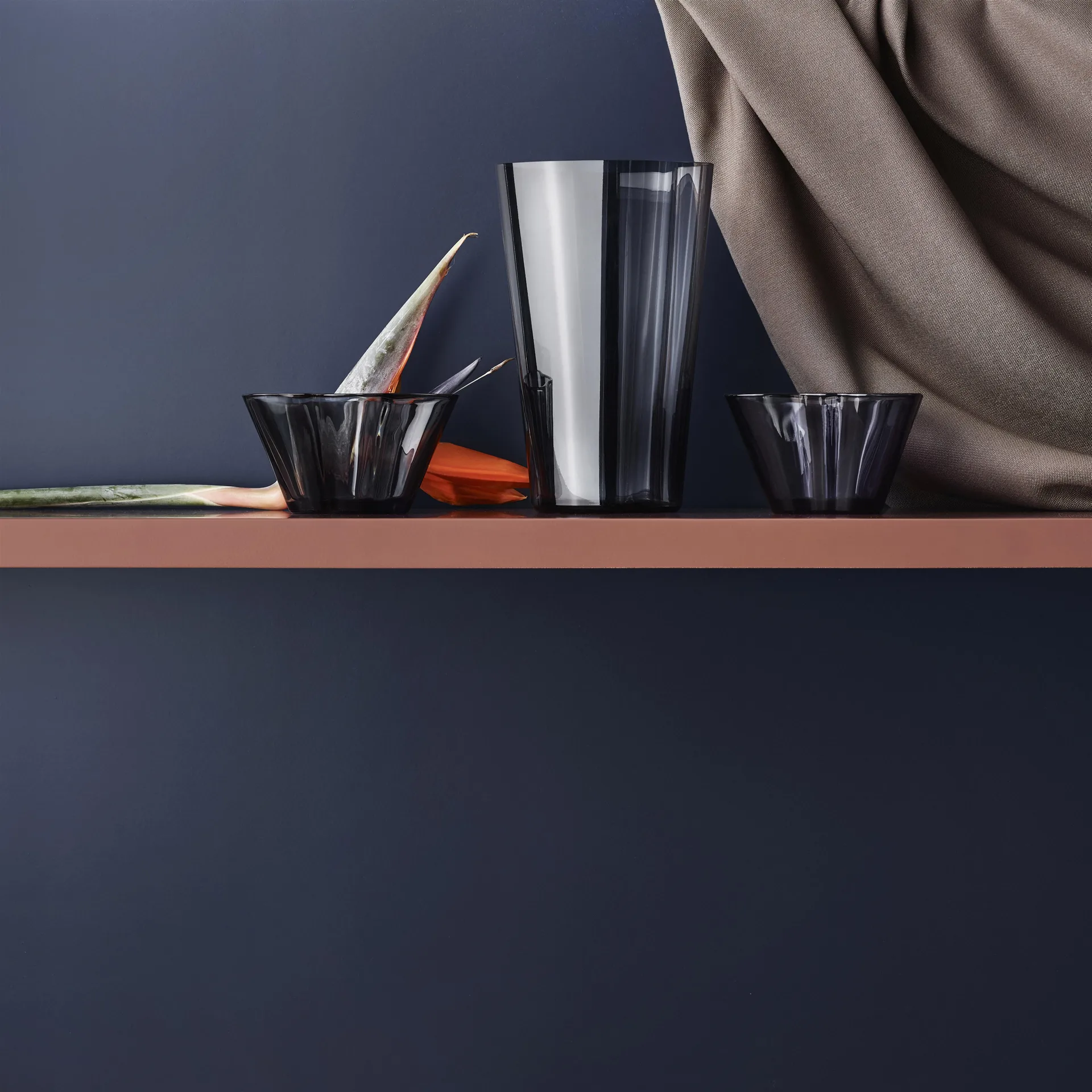 Bol Alvar Aalto 75 mm, gris Iittala