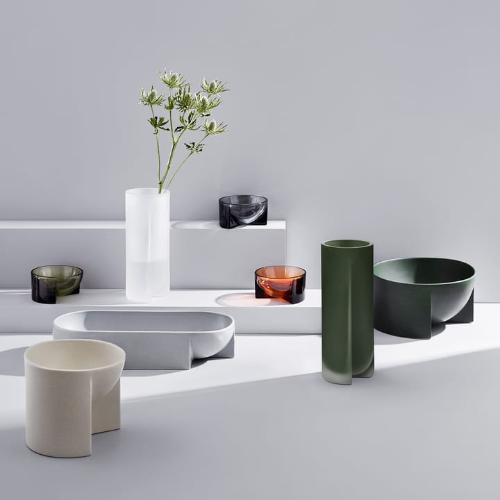 Bol en céramique Kuru 7,5x37cm, Gris clair Iittala