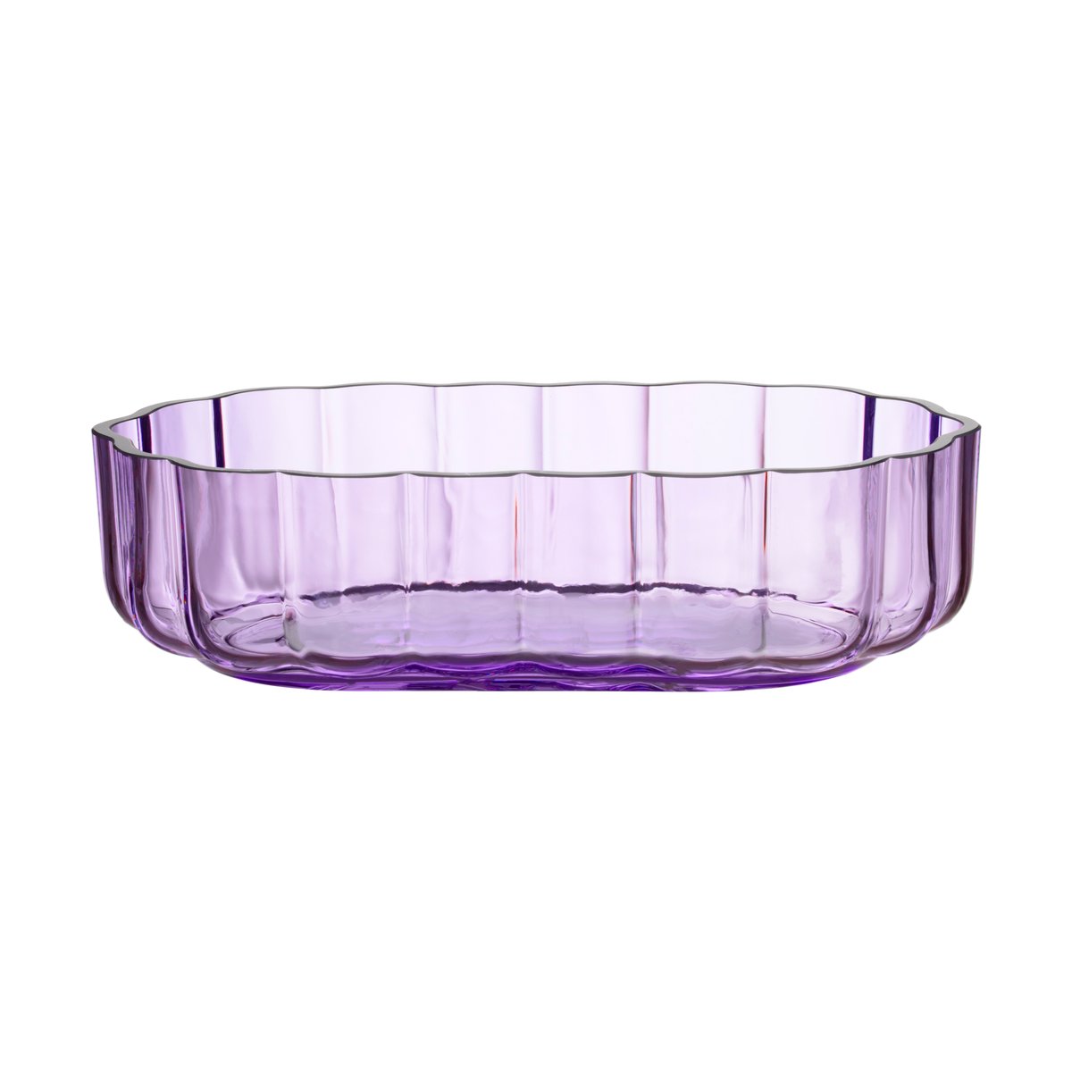 iittala bol en verre play 50 mm lilas clair