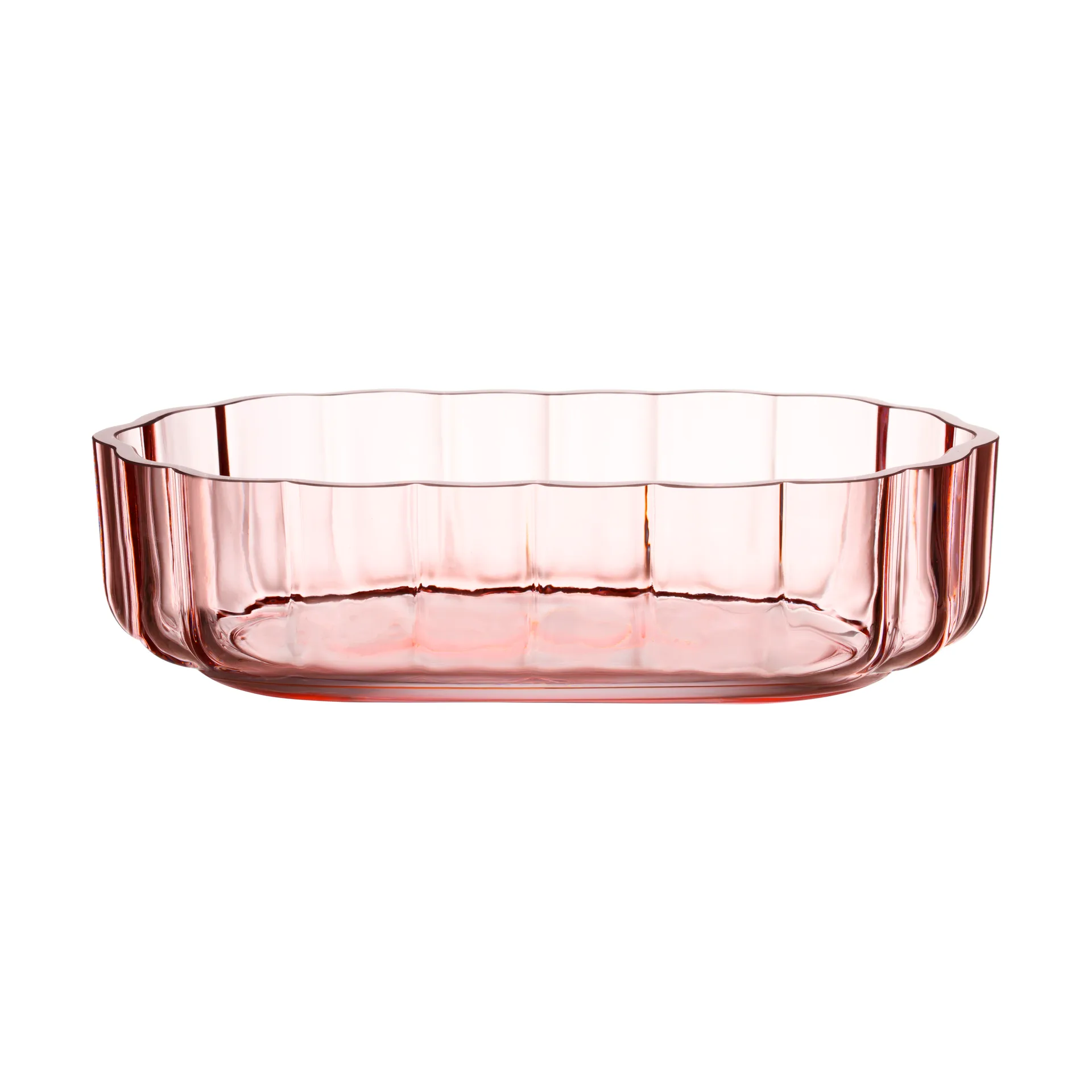 Bol en verre Play 50 mm, Rose saumon Iittala