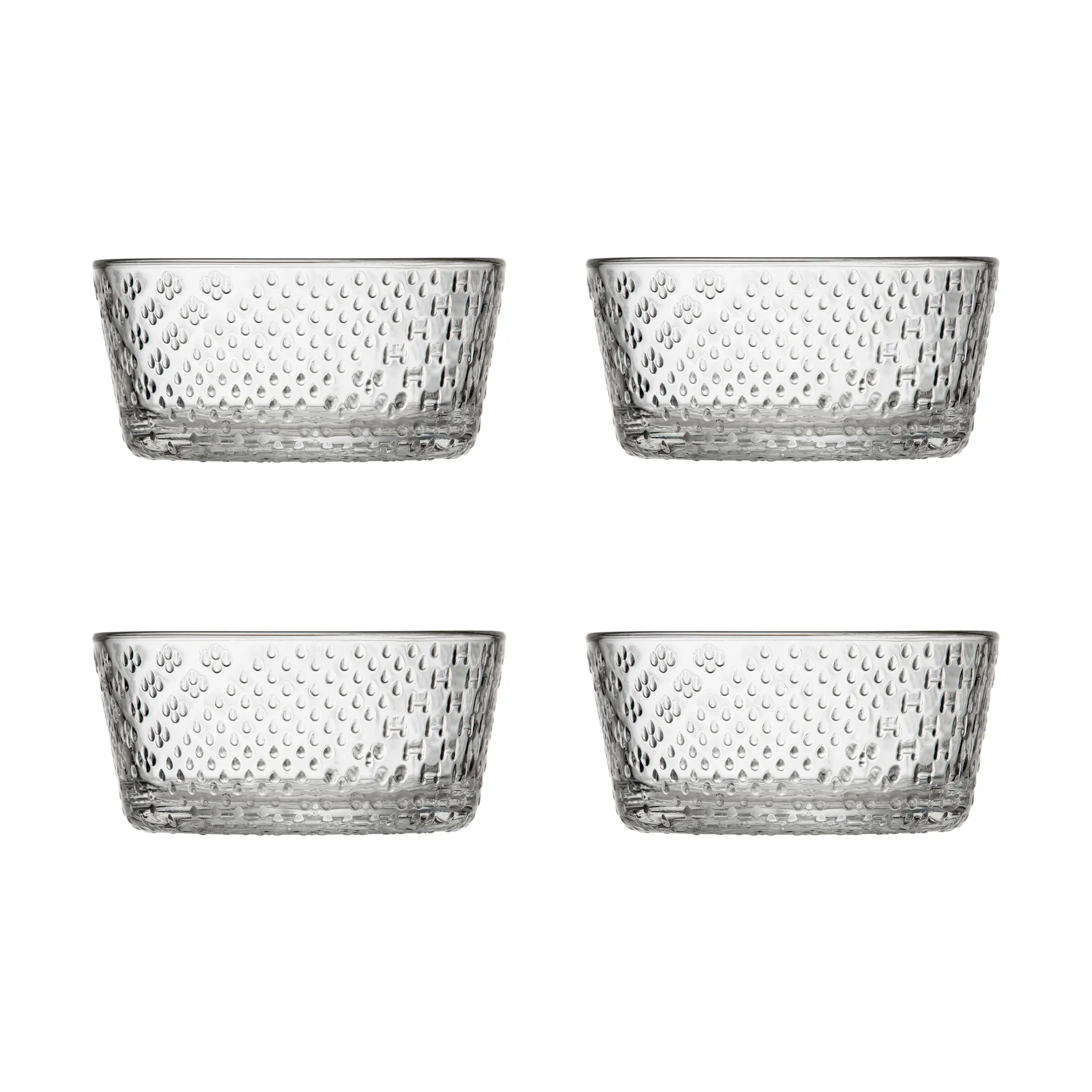 Bol Tundra 25 cl, lot de 4, Transparent Iittala