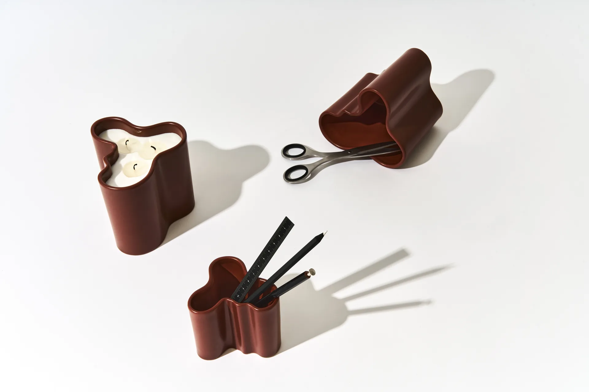 Bougie parfumée Aalto 11 cm, Feu Iittala