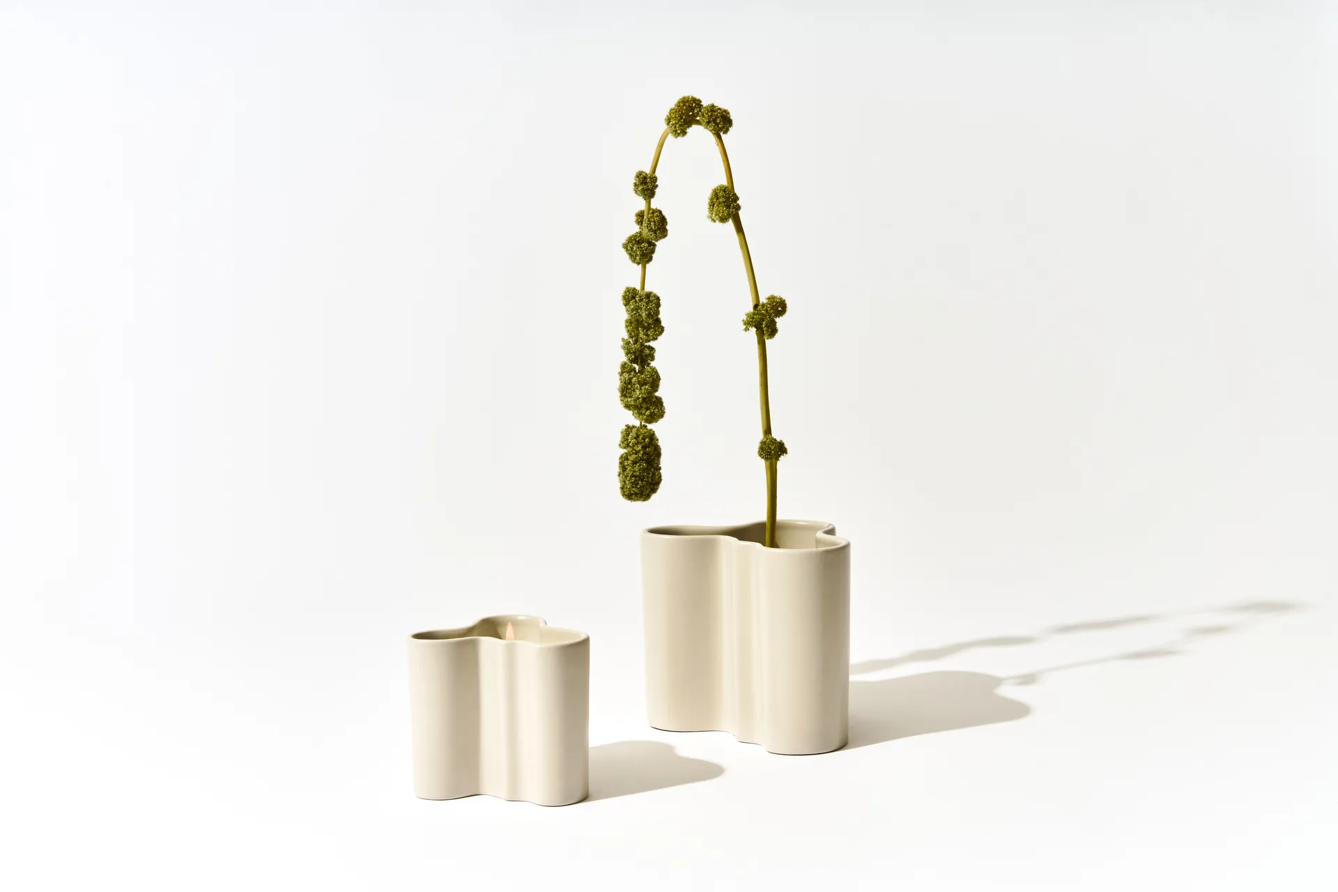 Bougie parfumée Aalto 11 cm, Sable Iittala