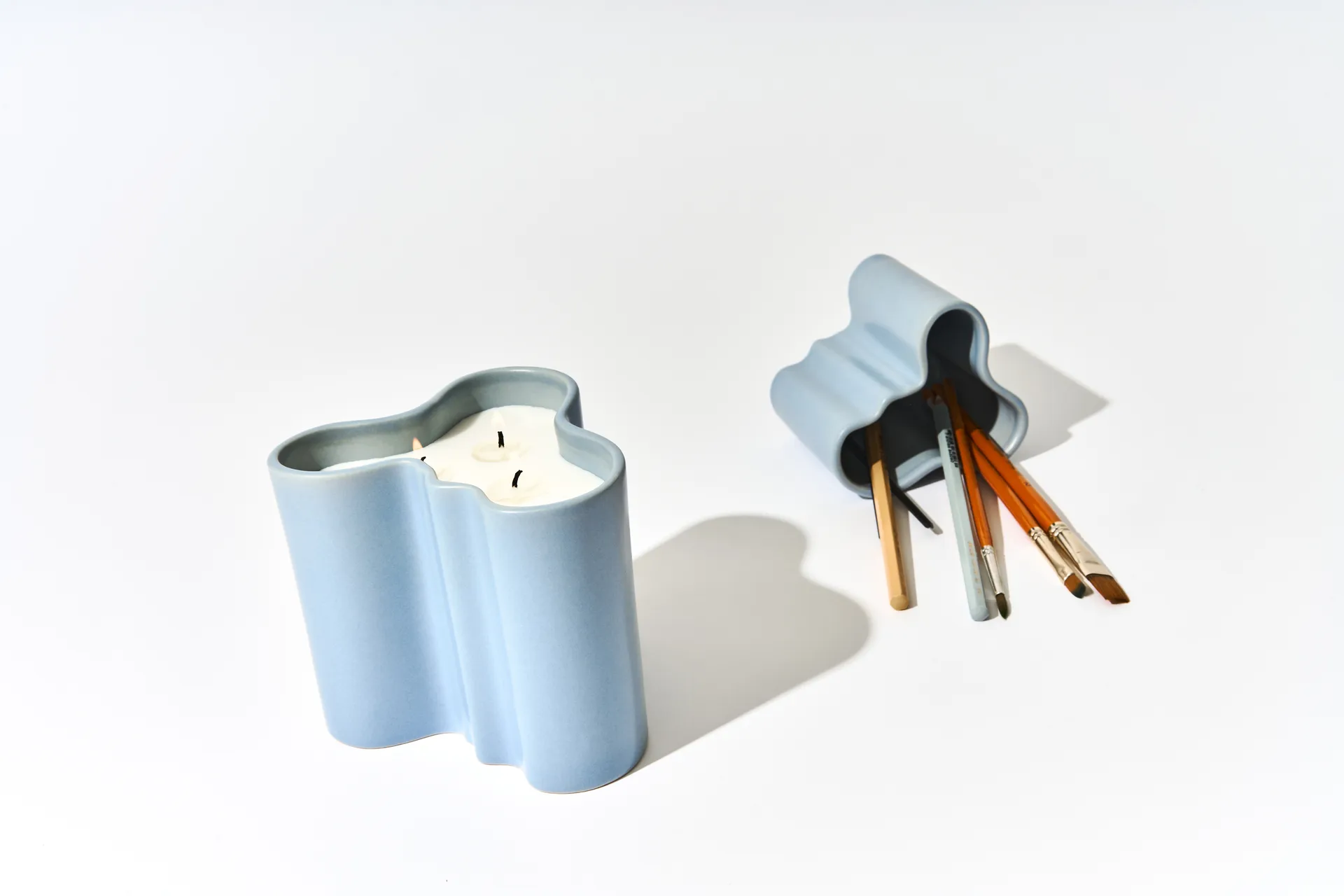 Bougie parfumée Aalto 8 cm, Eau Iittala