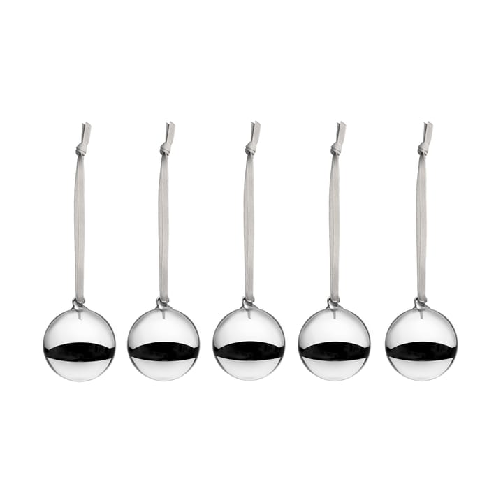 Boule en verre Iittala Ø4 cm, lot de 5 - Argent - Iittala
