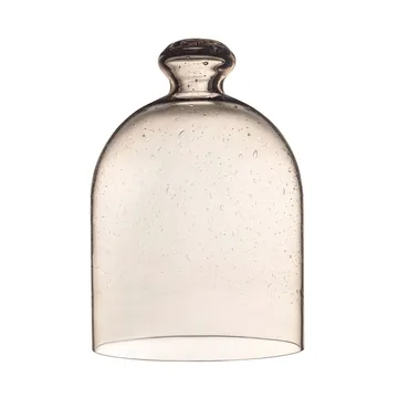 Cloche en verre Iittala 160x220 mm - Sable, verre à bulles - Iittala