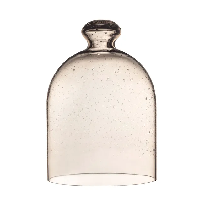 Cloche en verre Iittala 160x220 mm - Sable, verre à bulles - Iittala