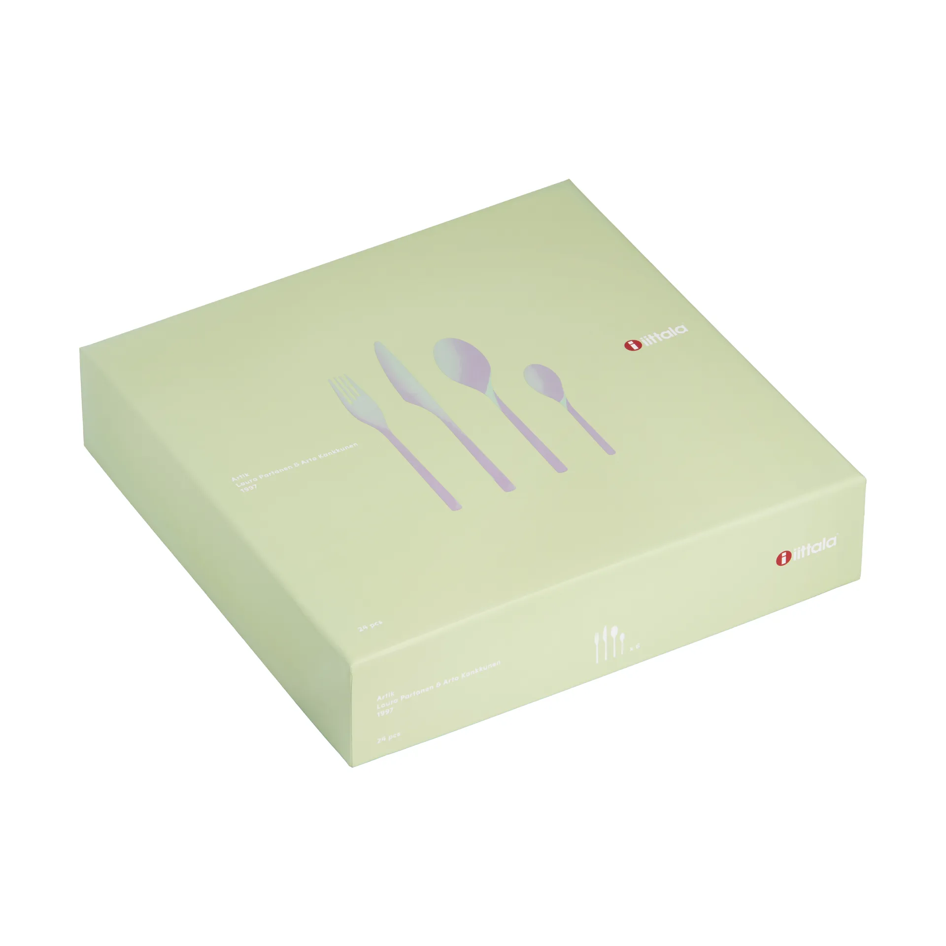 Coffret cadeau de couverts Artik 24 pièces, Brillant Iittala