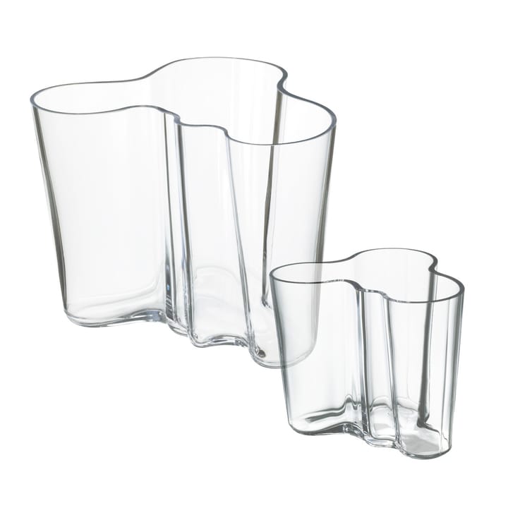 Coffret cadeau vase Aalto - transparent - Iittala