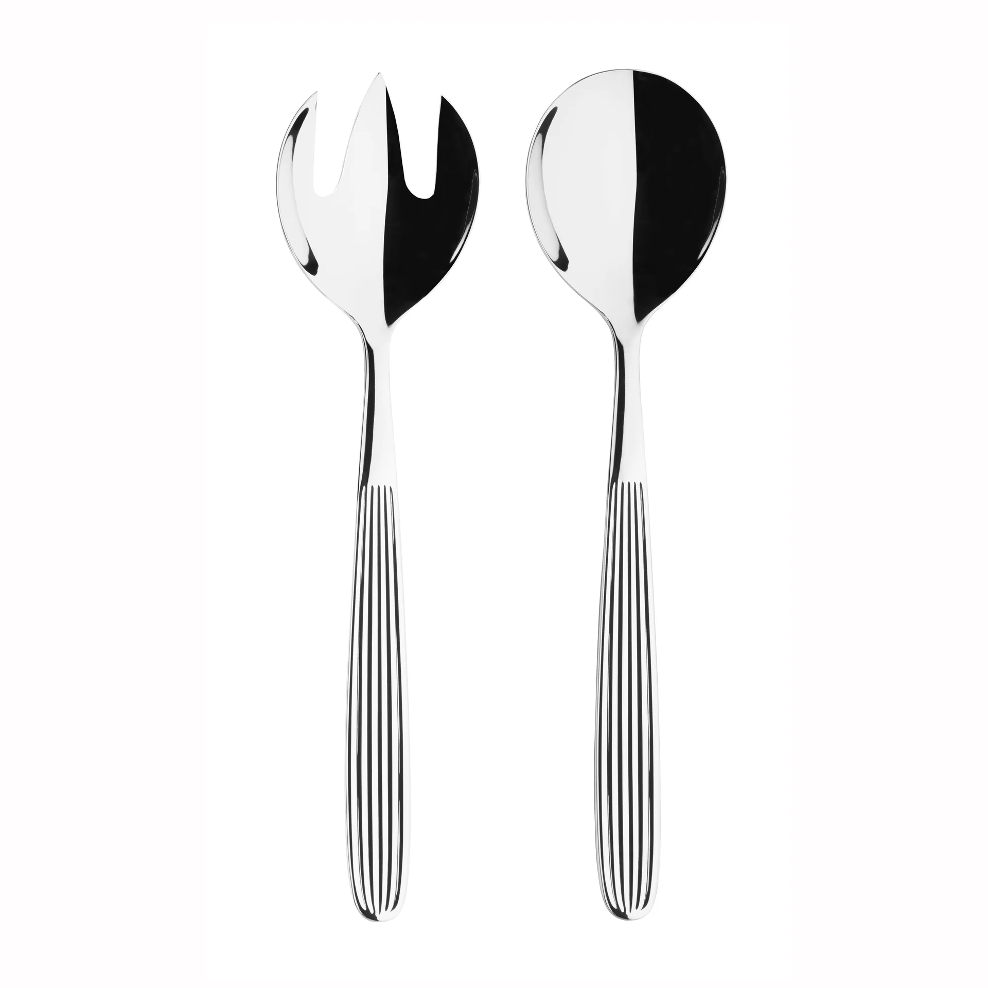 Couverts à salade Scandia, acier inoxydable Iittala