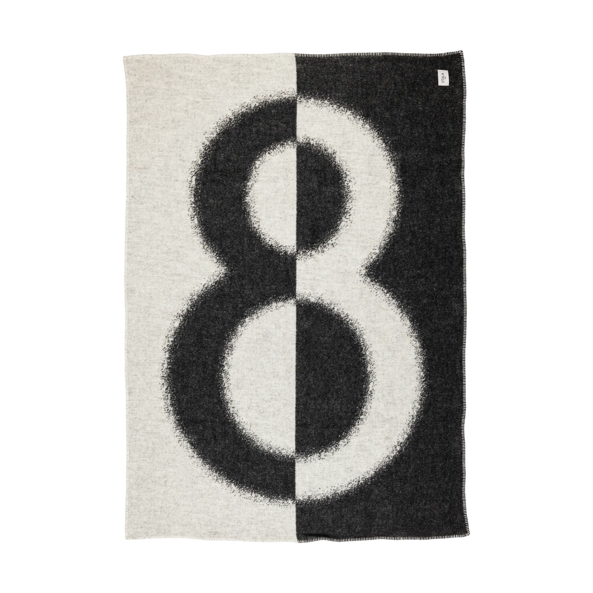 Couverture Iittala 8 130x180 cm, Ecru-Noir Iittala