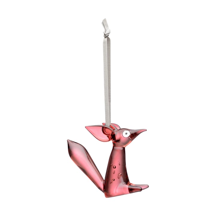 Décoration en verre Vulpes 8 cm - Cerise - Iittala