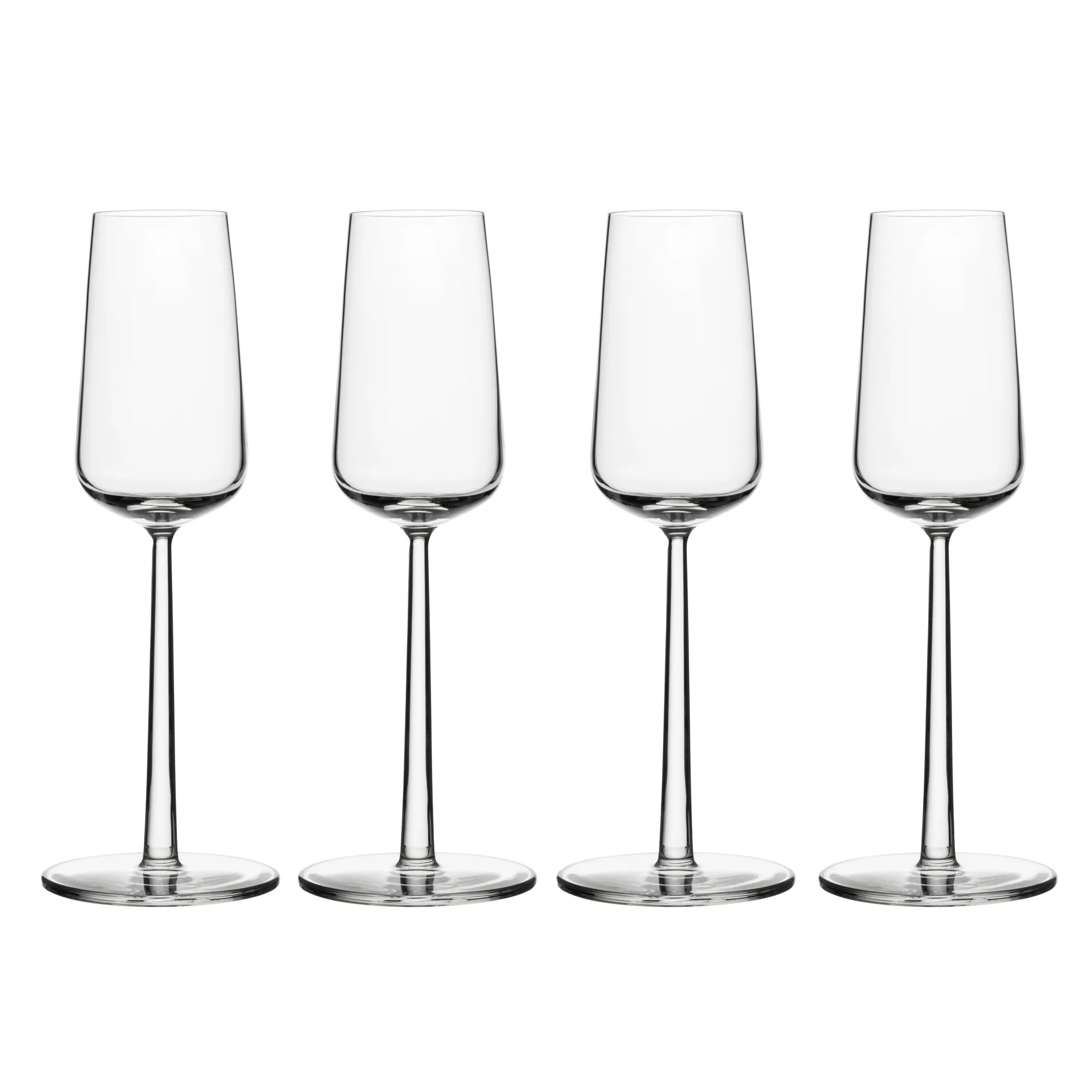 Flûtes à champagne Essence - lot de 4, Pack de 4 - 21 cl Iittala