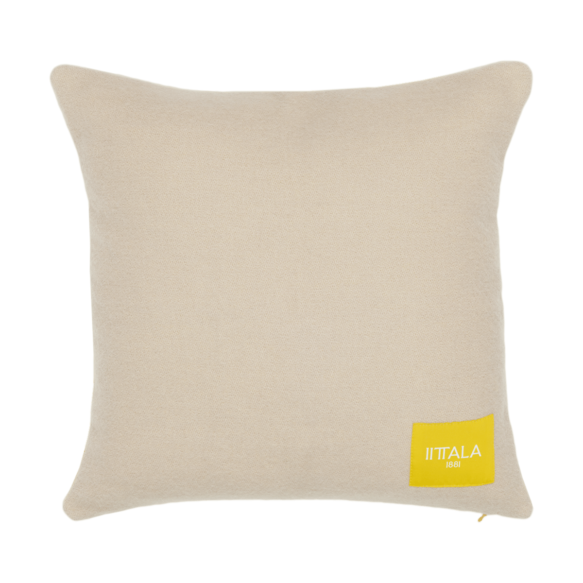 Iittala House de coussin Play 48x48 cm Beige-jaune | Design Scandinave | Housses de coussin | Beige
