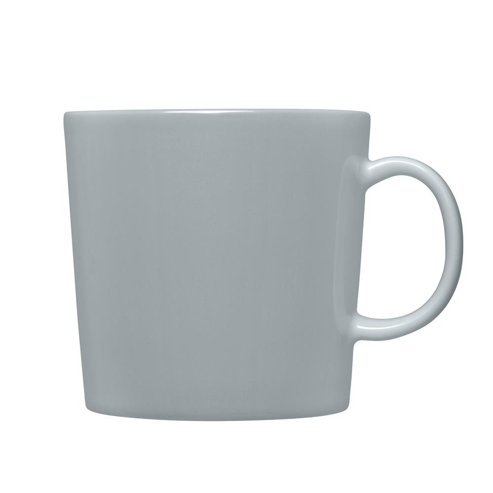 iittala mug à thé teema blanc 40 cl gris perle