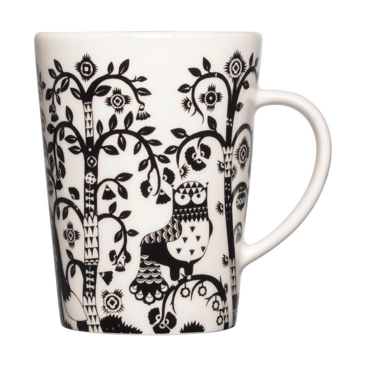 Iittala Mug Taika 30 cl Noir | Design Scandinave | Tasses à café | Blanc