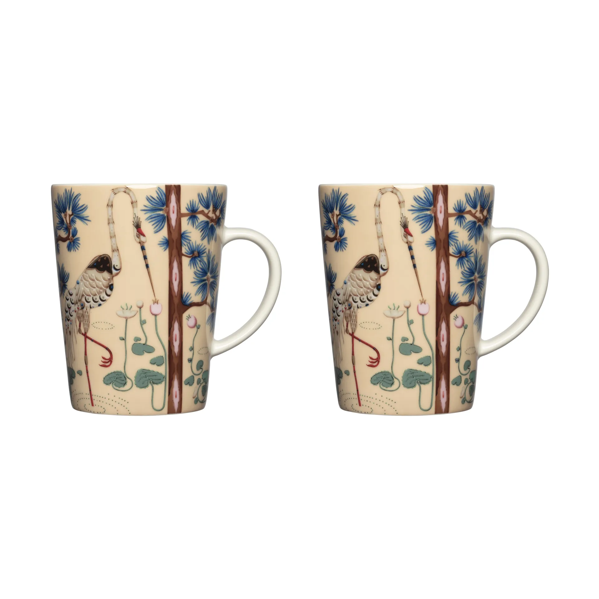 Mug Taika 40 cl 15e anniversaire, lot de 2, Toile Iittala