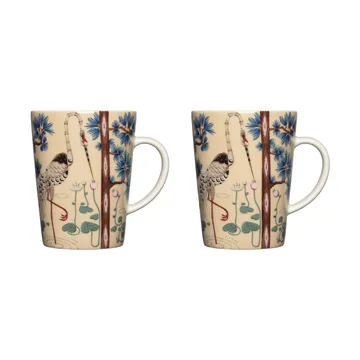 Mug Taika 40 cl 15e anniversaire, lot de 2 - Toile - Iittala
