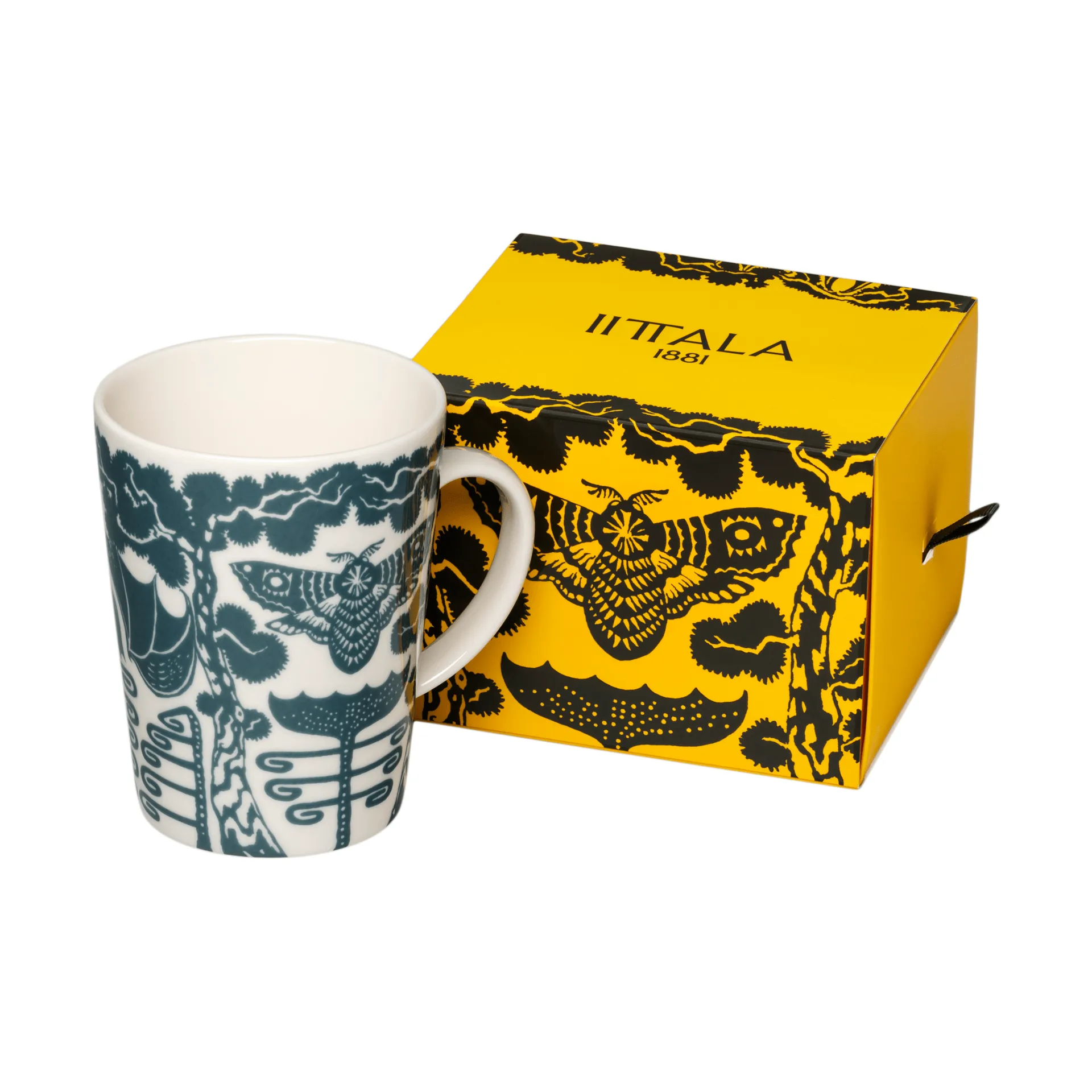 Mug Taika 40 cl, coffret cadeau, Yö bleu acier Iittala