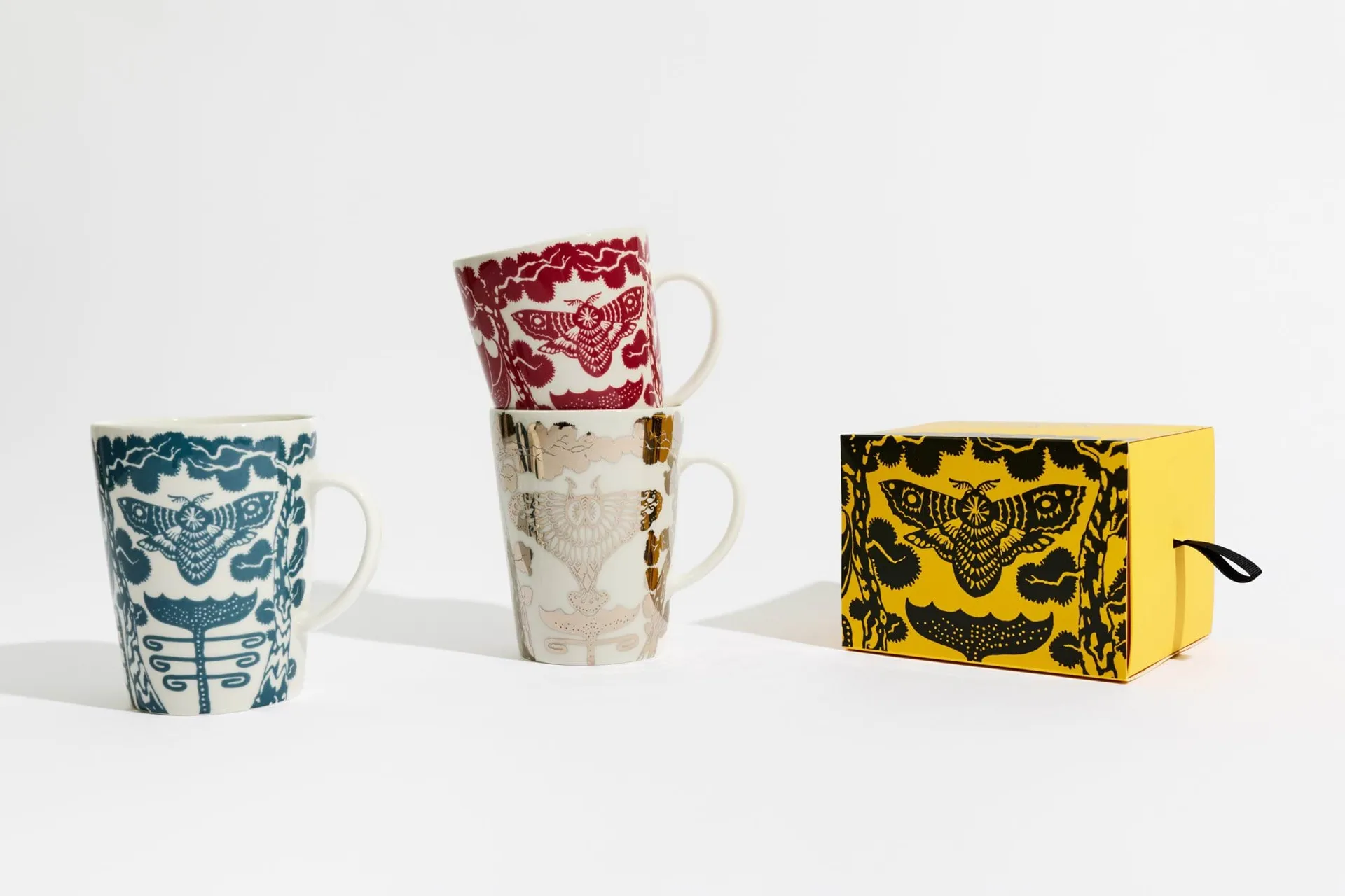 Mug Taika 40 cl, coffret cadeau, Yö bleu acier Iittala