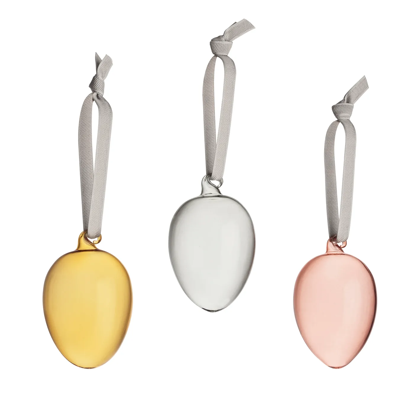 Oeuf en verre Iittala 60mm Lot de 3, Multi Iittala