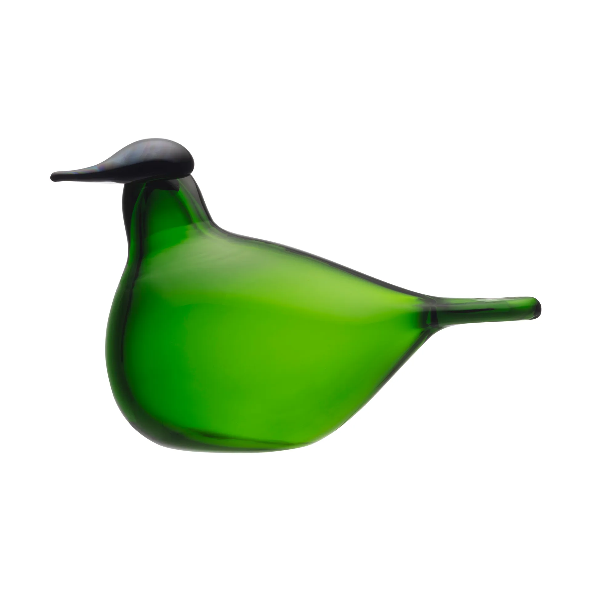 Oiseau en verre Chiffchaff, Vert, 13x8 cm Iittala