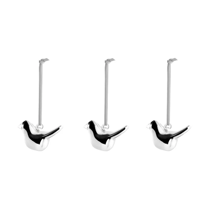 Oiseau en verre Iittala - Miroir, mini, lot de 3 - Iittala