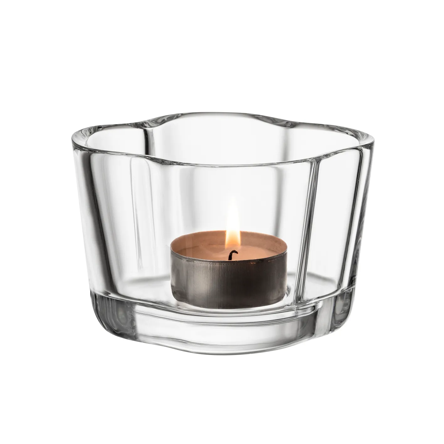 Photophore Alvar Aalto 60mm, Transparent Iittala