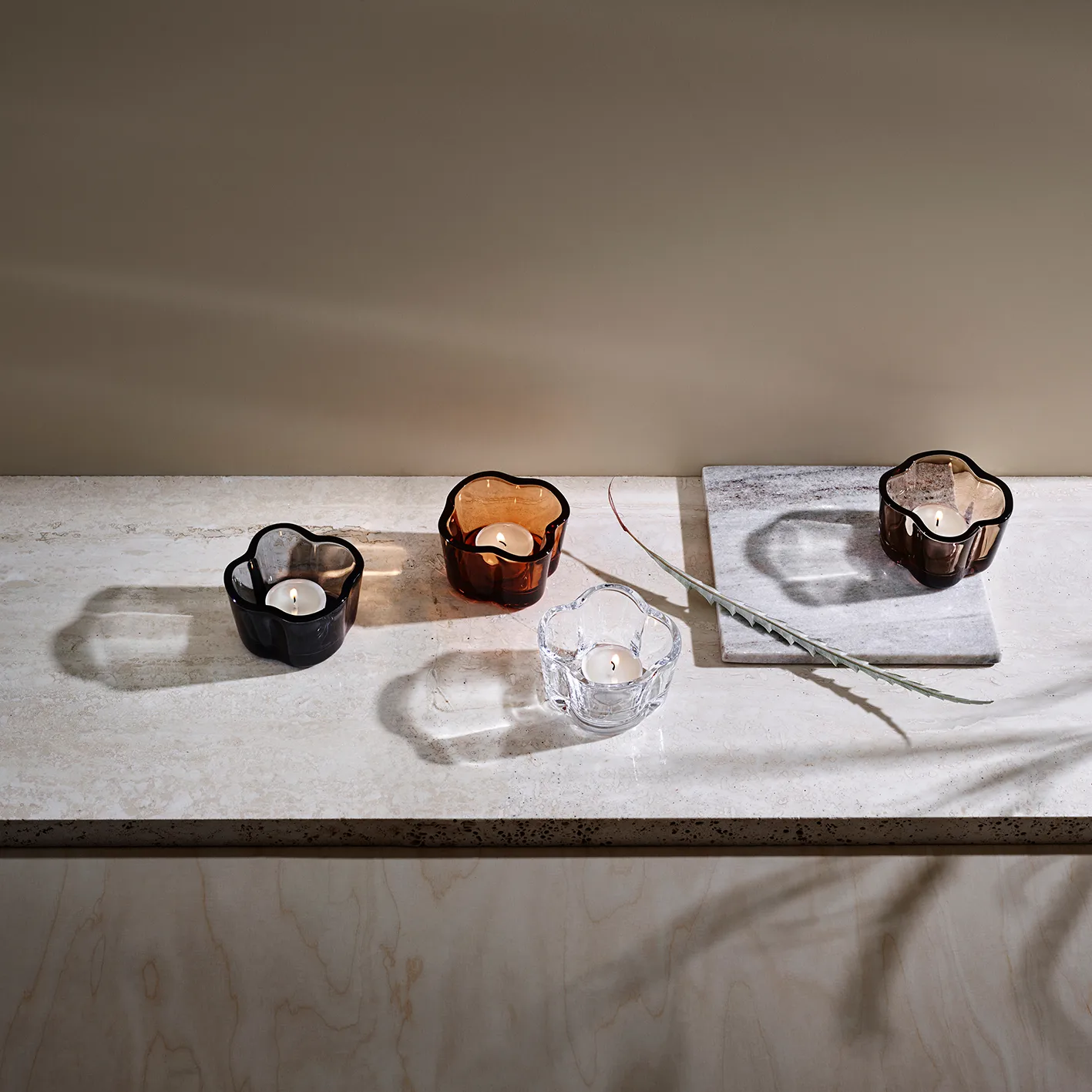 Photophore Alvar Aalto 60mm, Transparent Iittala