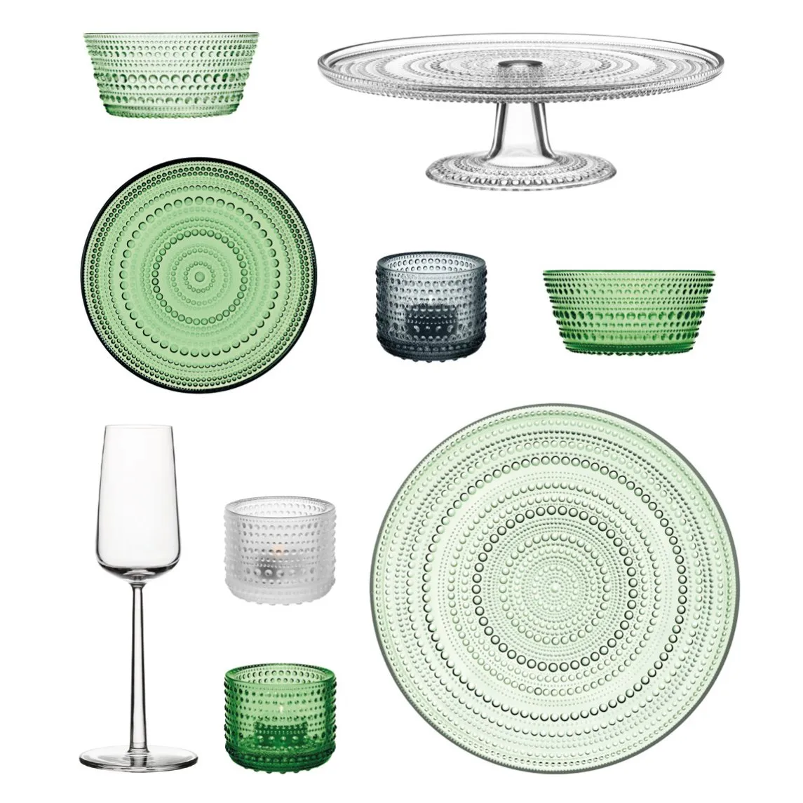 Photophore Kastehelmi, givré Iittala