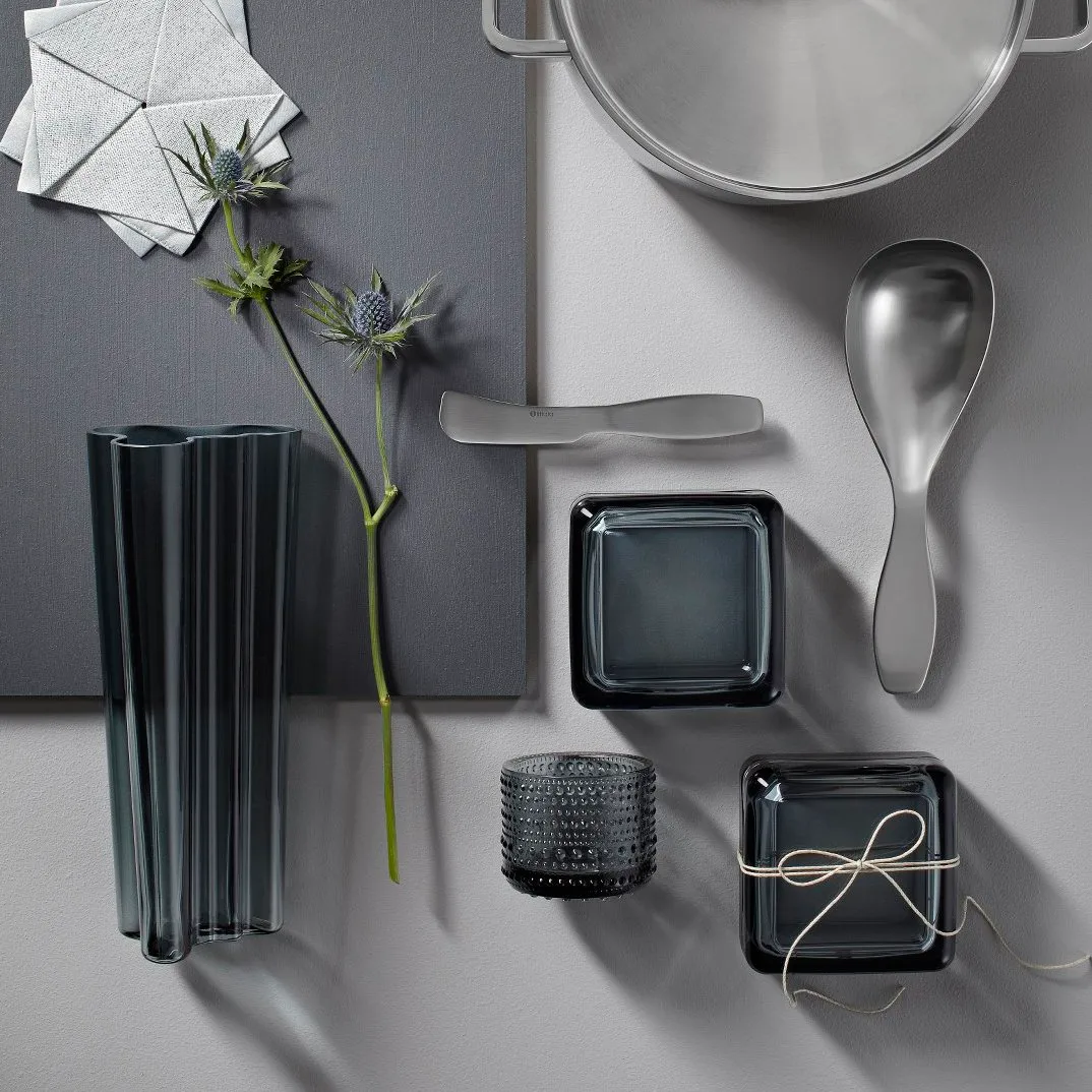 Photophore Kastehelmi, gris Iittala