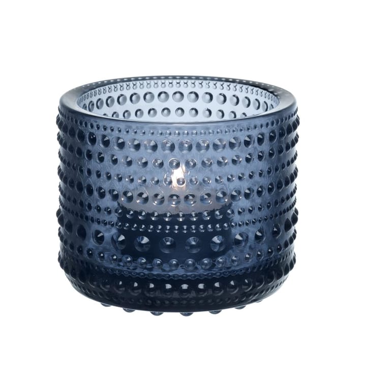 Photophore Kastehelmi - pluie (bleu) - Iittala