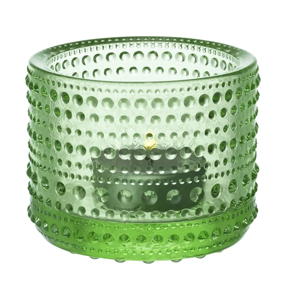 Photophore Kastehelmi, vert pomme Iittala