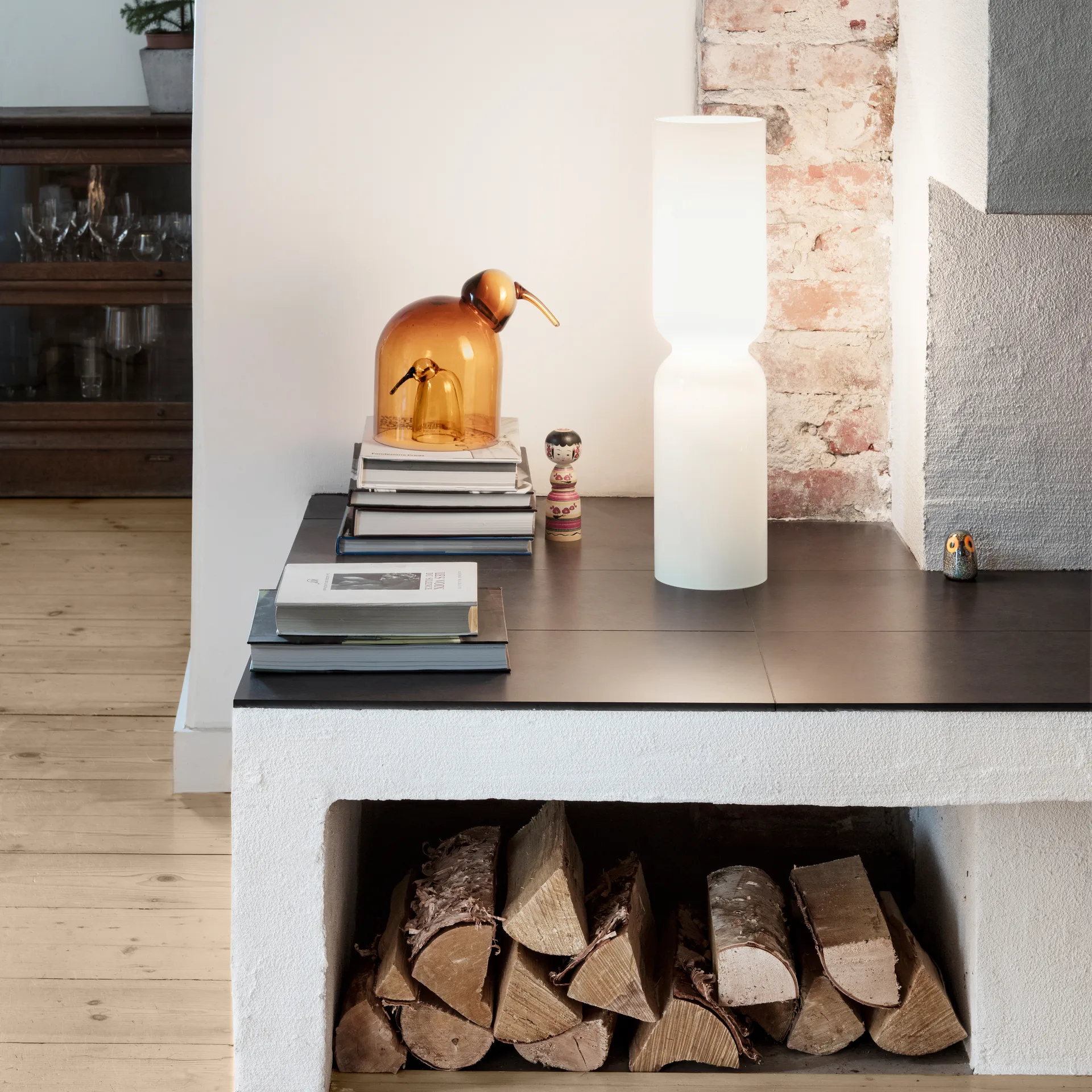 Photophore Lantern 60cm, Blanc Iittala