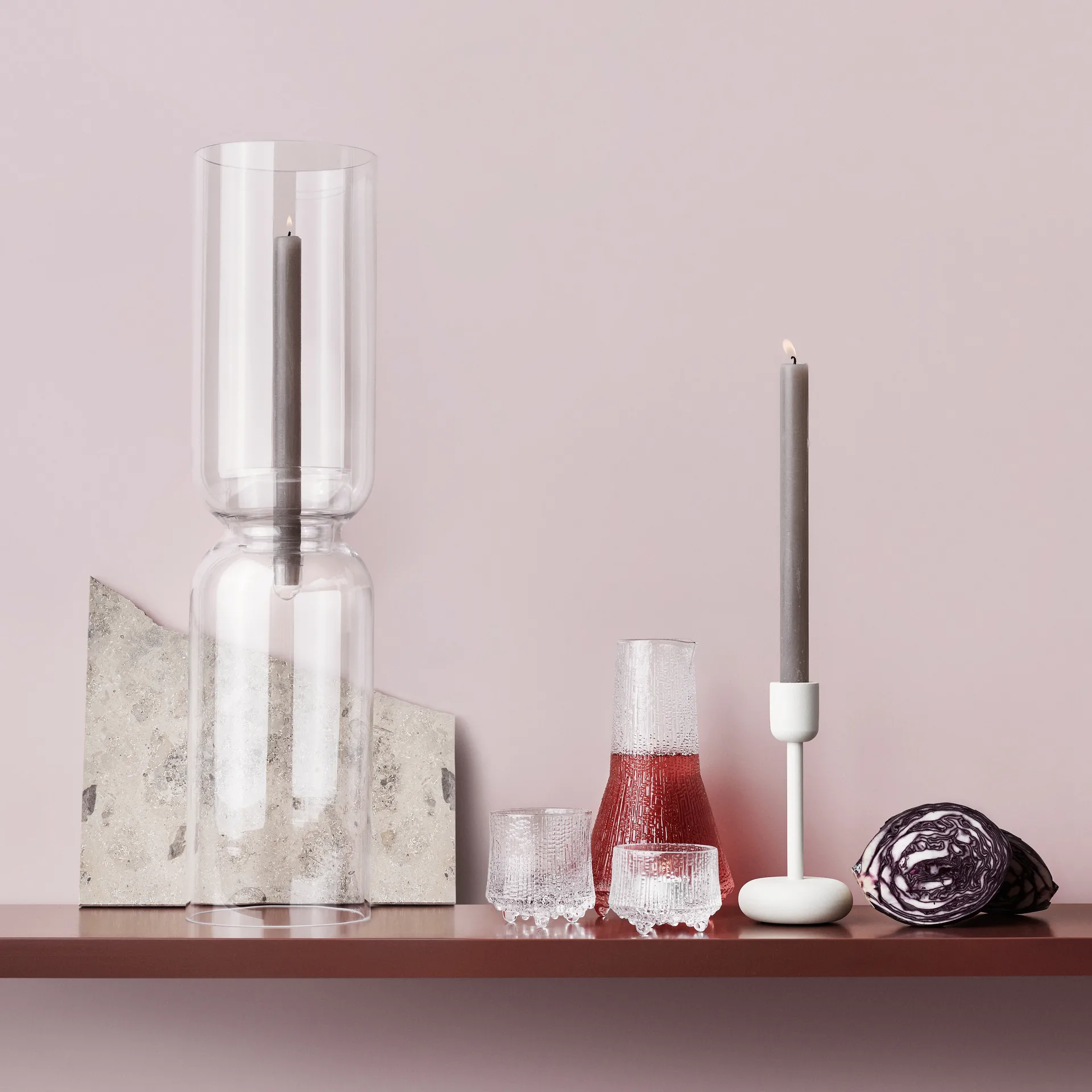 Photophore Lantern 60cm, Transparent Iittala